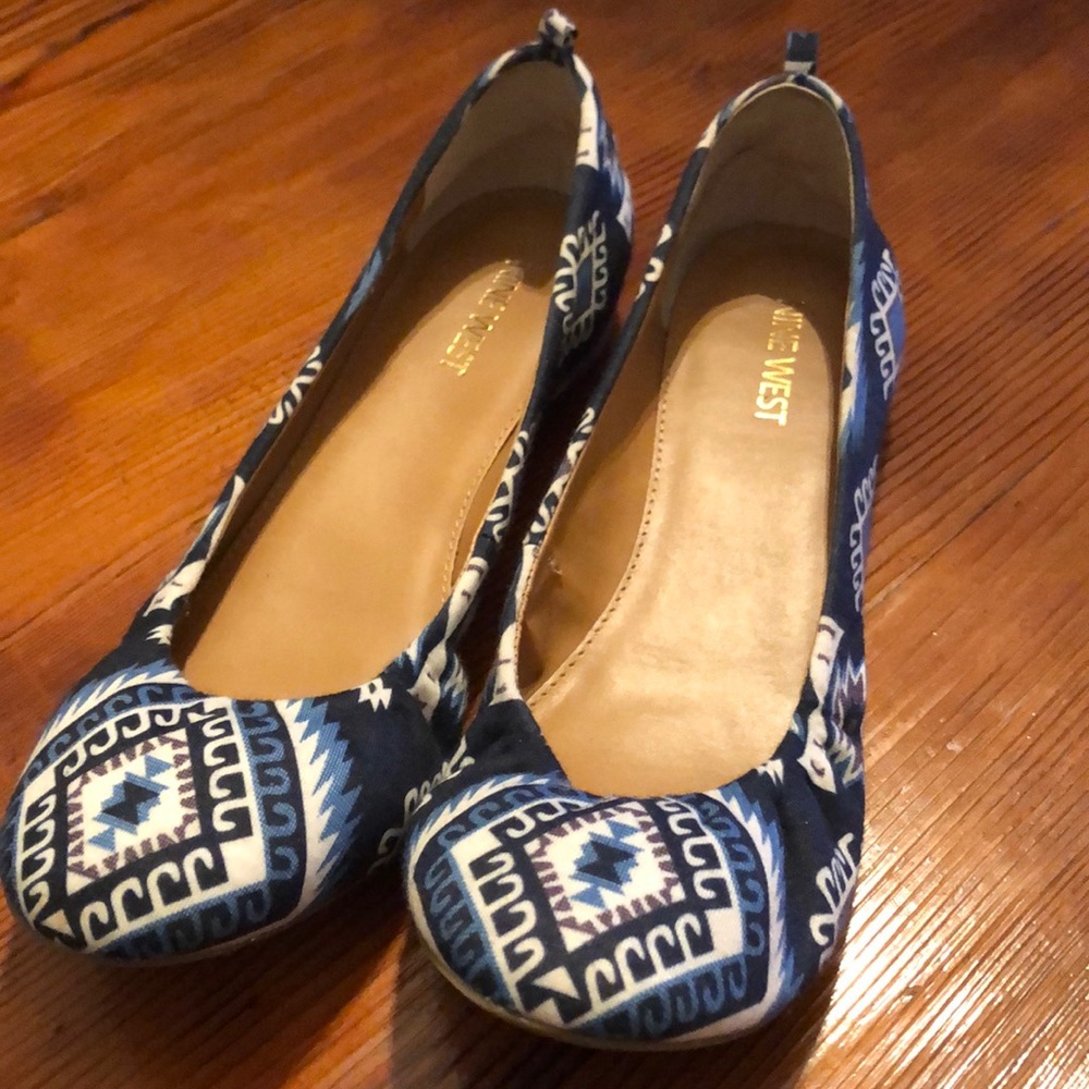 Nine West | Patterned Slip On Shoes